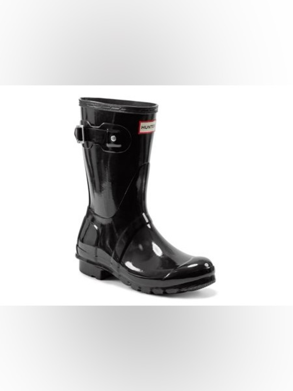 HUNTER Original Short Gloss Rain Boot - Women's Size 7